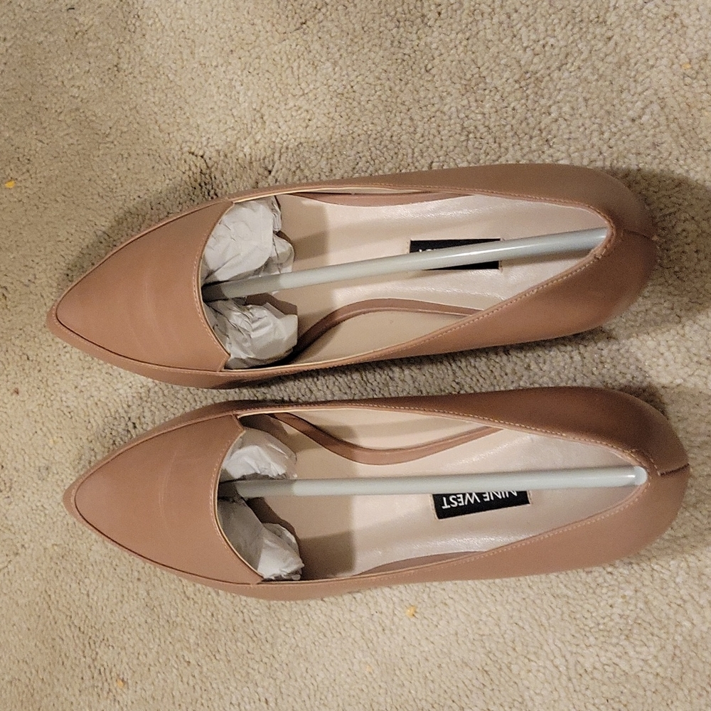Natural colored flats.